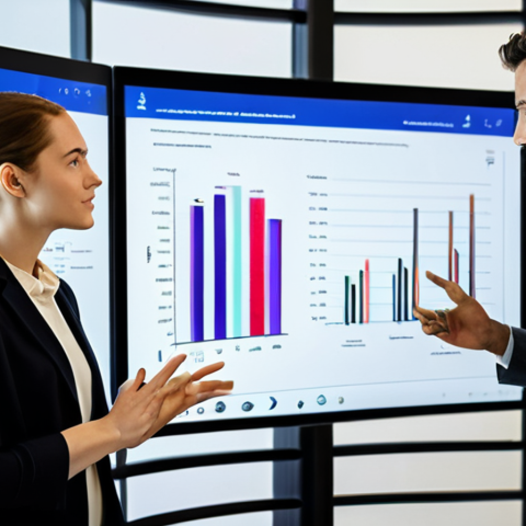 A diverse group of three professionals, two women and one man, in modest business attire, collaborating in a sleek, modern office. They are gathered around a large interactive screen displaying complex data visualizations and abstract AI-generated designs, symbolizing co-creation and new job roles. One woman, a data scientist, gestures towards the screen while the man, an architect, sketches on a tablet, with the designer woman observing thoughtfully. The atmosphere is innovative and collaborative, showcasing human-AI synergy. The scene is well-lit, with natural light filtering through large windows. Perfect anatomy, correct proportions, natural poses, well-formed hands, proper finger count, natural body proportions. Fully clothed, appropriate attire, professional dress, safe for work, appropriate content, professional, family-friendly, high quality, professional photography, studio lighting.